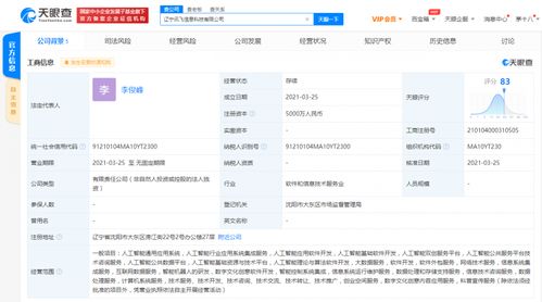 科大訊飛在遼寧成立信息科技新公司，全資持股拓展東北市場