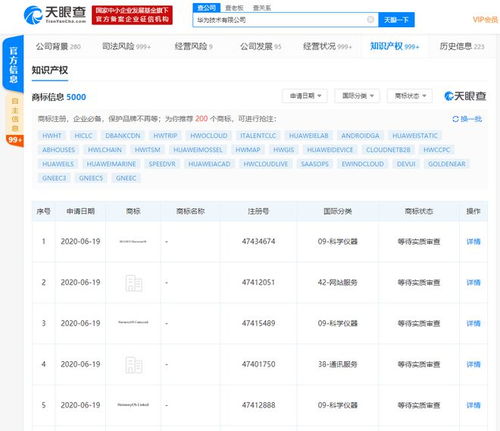 華為密集布局HarmonyOS生態(tài) 信息系統(tǒng)集成服務(wù)商標(biāo)申請揭示戰(zhàn)略雄心